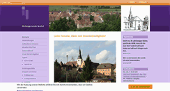 Desktop Screenshot of kirche-neuhof.de